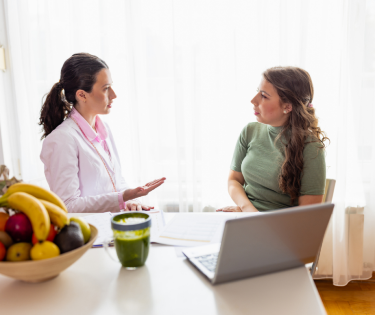 entretien avec dieteticienne