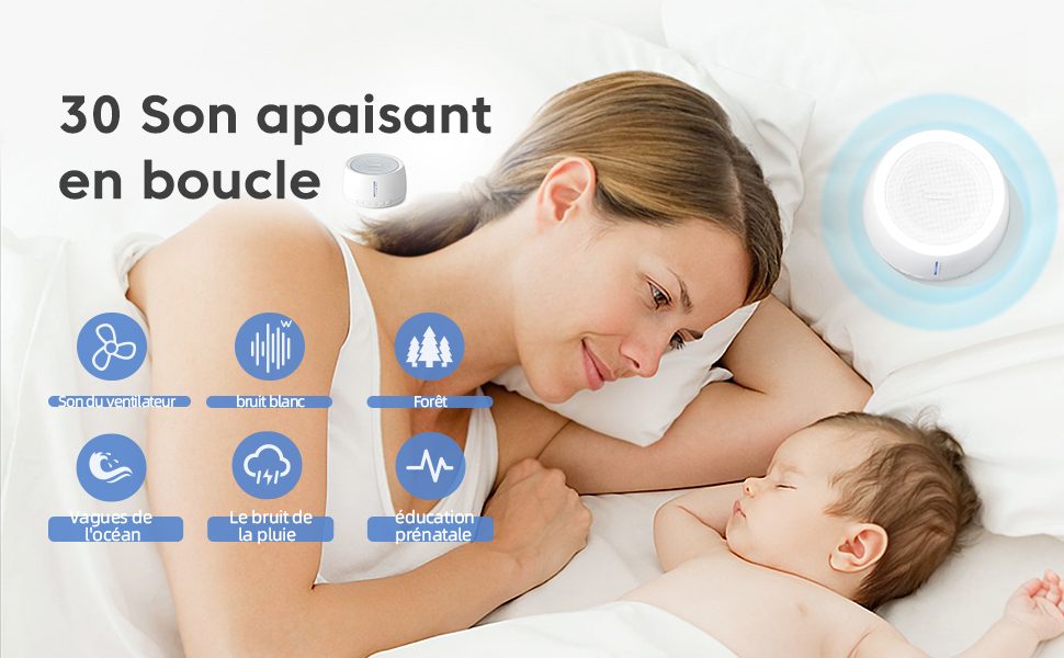 Avec quel appareil écouter du bruit blanc pour un sommeil de qualité