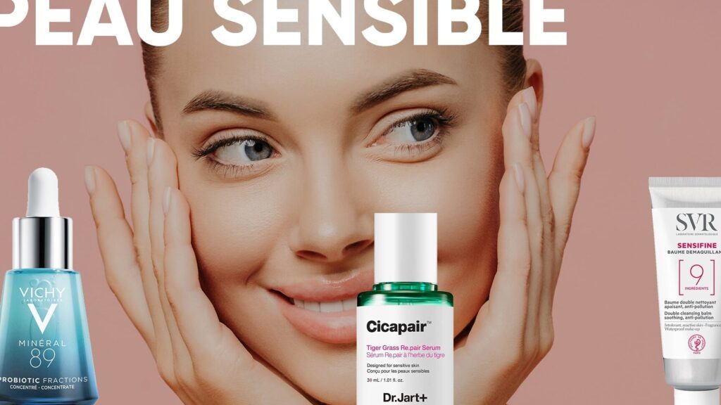 Soins de la peau sensible : produits recommandés