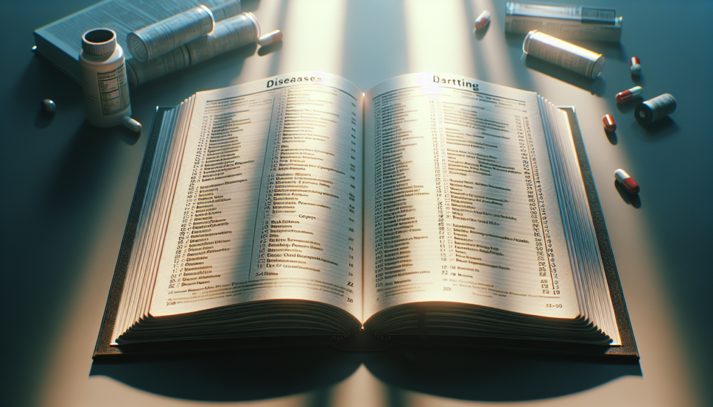 Illustration détaillée d'une page de livre médical intitulée "Maladies commençant par Z".