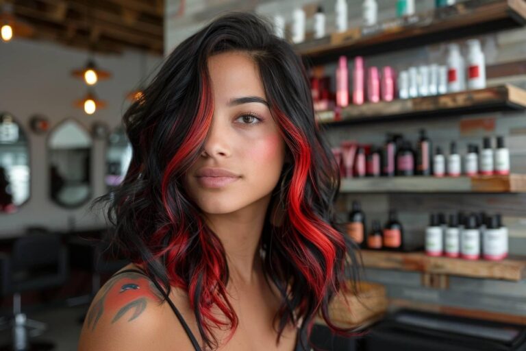 Comment obtenir des cheveux noir roux ? Techniques et conseils pour une coloration surprenante