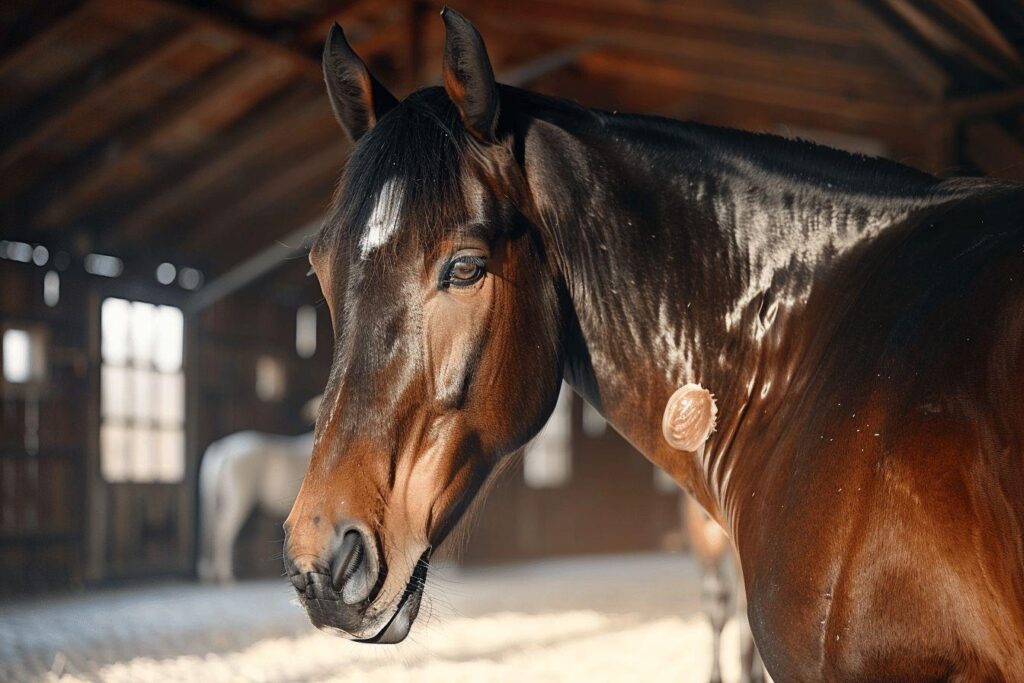 Piqûre d’insecte chez le cheval : que faire en cas de gonflement ?