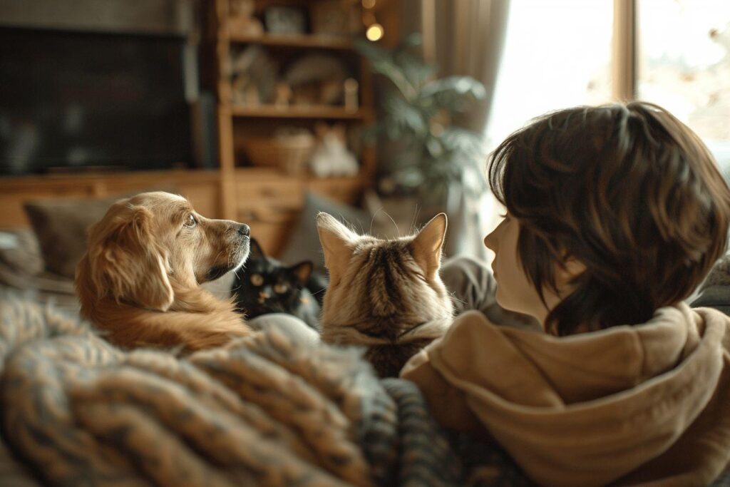 Pourquoi les animaux nous font du bien ?