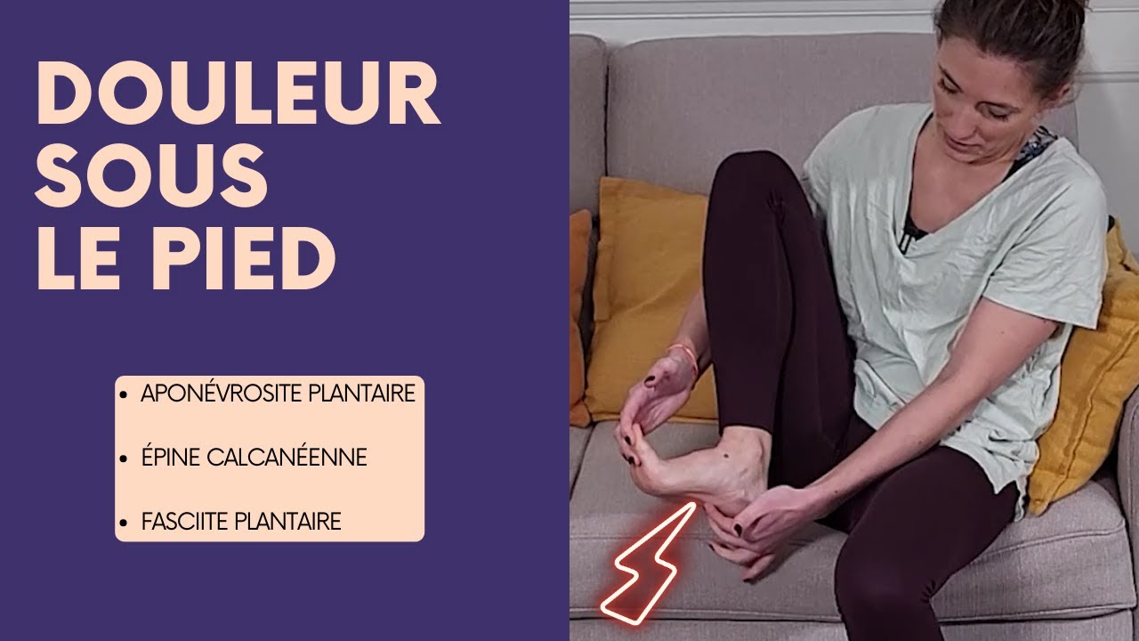 Exercices pour aponevrosite plantaire