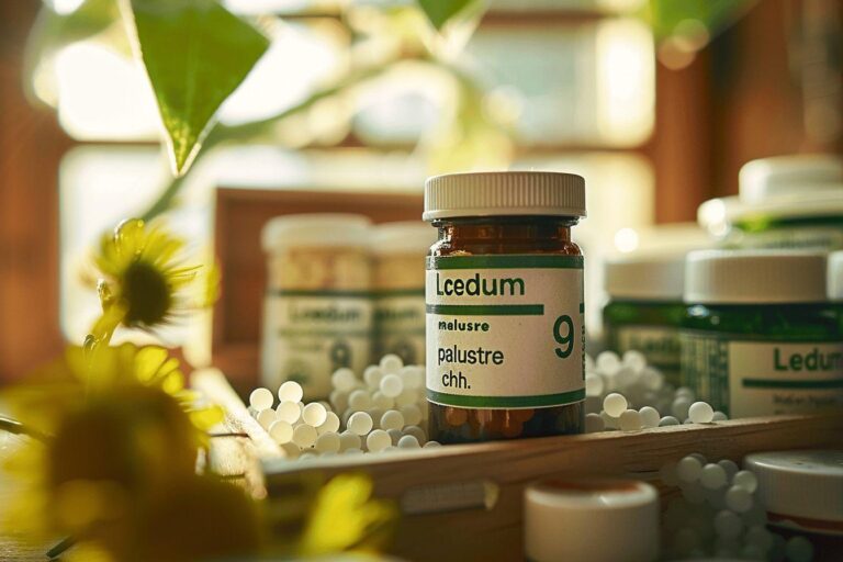 Ledum palustre 9 CH : quelle posologie pour votre trousse d&rsquo;homéopathie ?