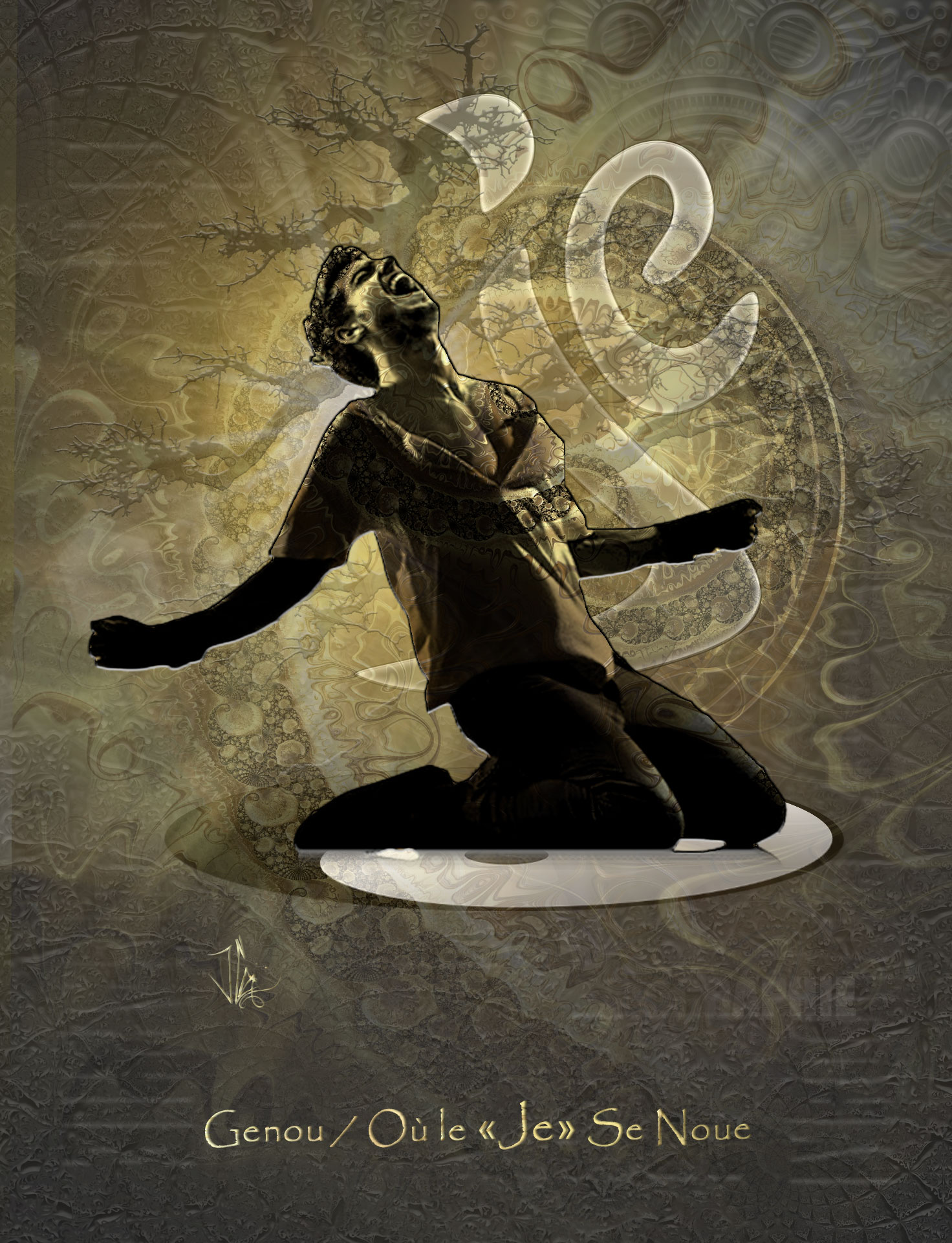 Symbolique spirituelle du genou droit
