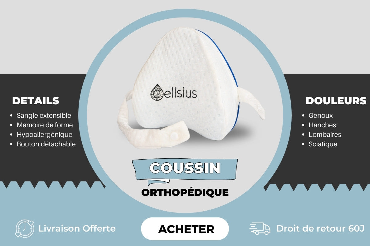 coussin coccyx ergonomique