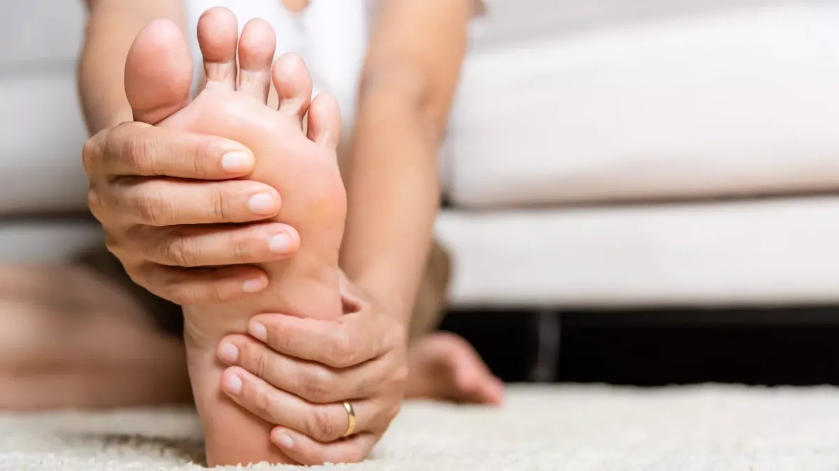 Soulagement talon avec remède naturel