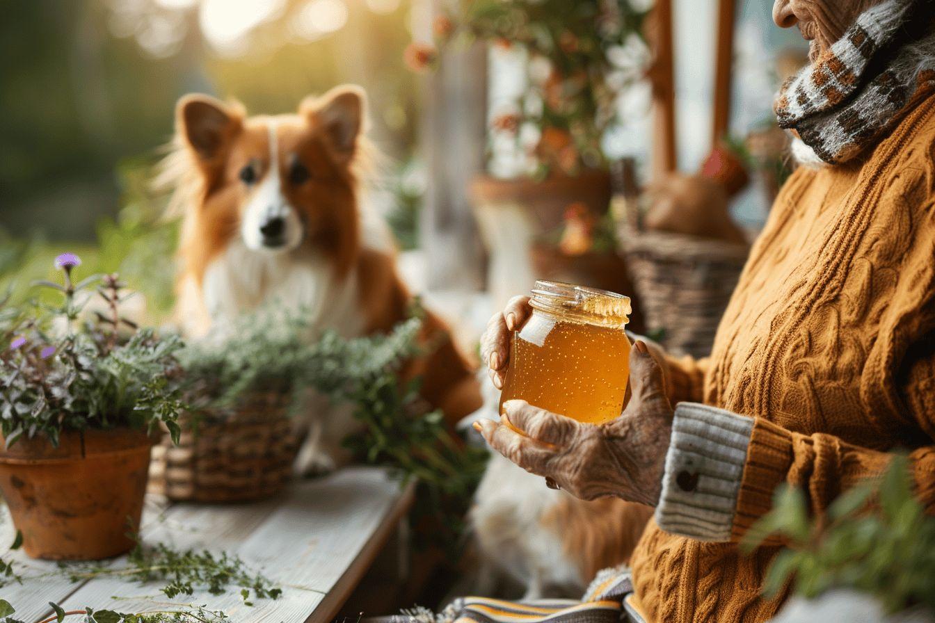 Infusion maison pour chien qui tousse