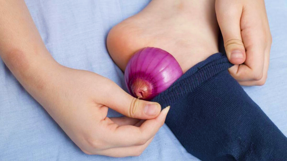 remède contre l'oignon au pied