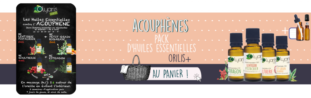 Remède naturel à base d'huiles essentielles pour soulager les acouphènes