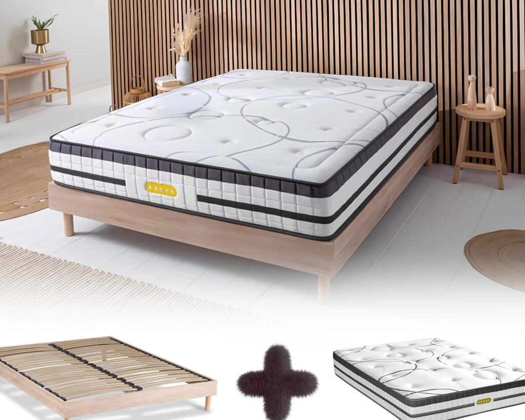 L'ensemble matelas sommier idéal pour un sommeil réparateur :