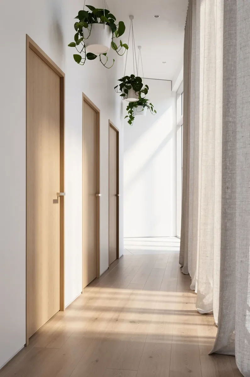 Le couloir des quatre salles
