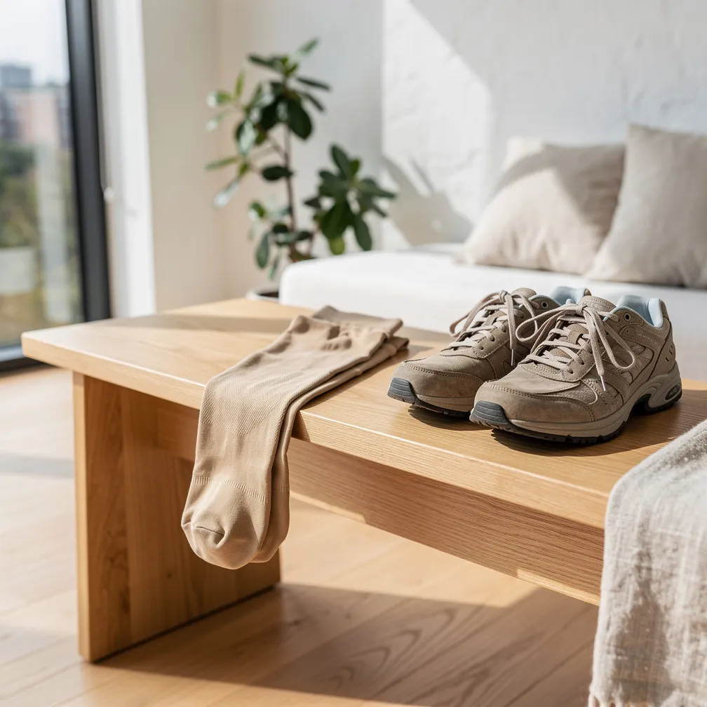 Chaussettes de contention