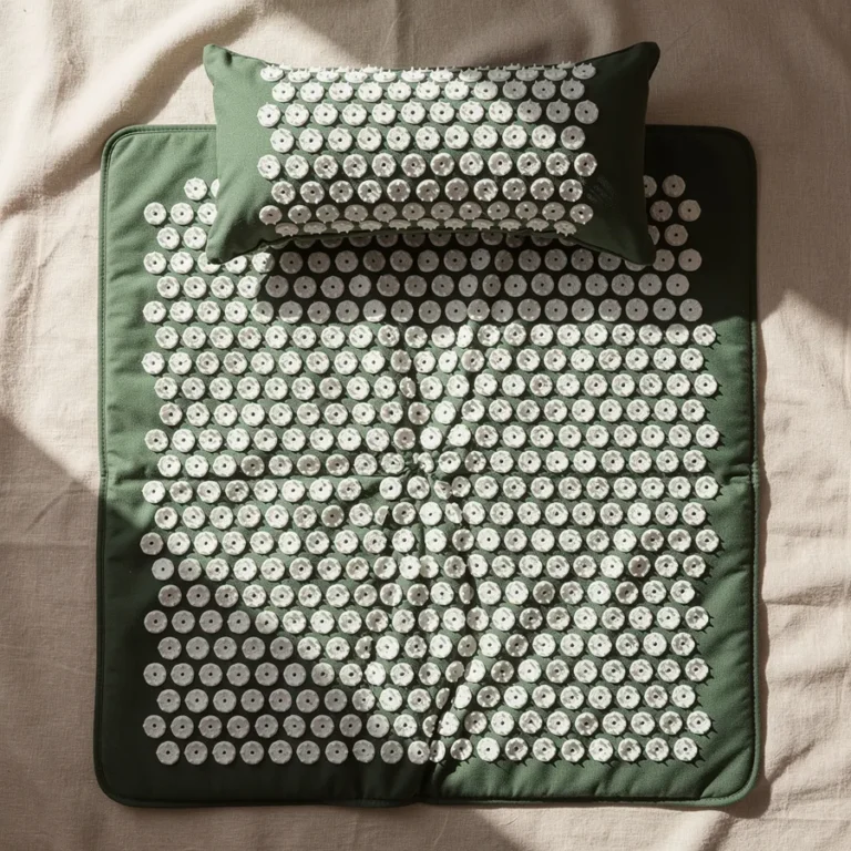 Tapis d'acupression avec coussin