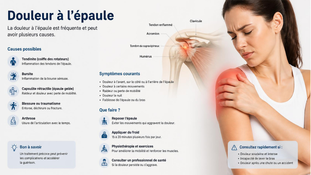 Douleur à l'épaule
